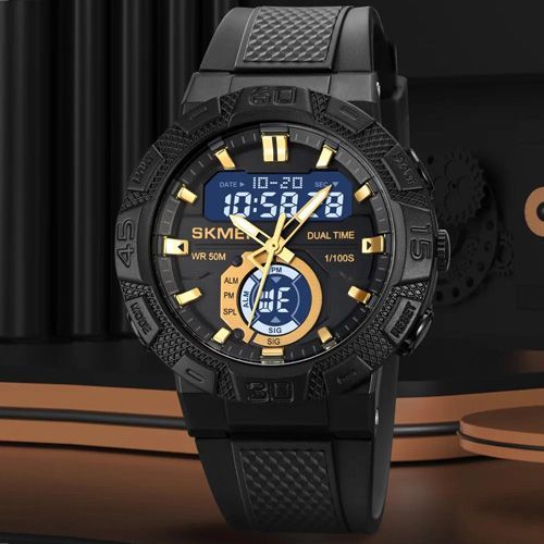 Чоловічий годинник Skmei 1881GDBK Black-Gold