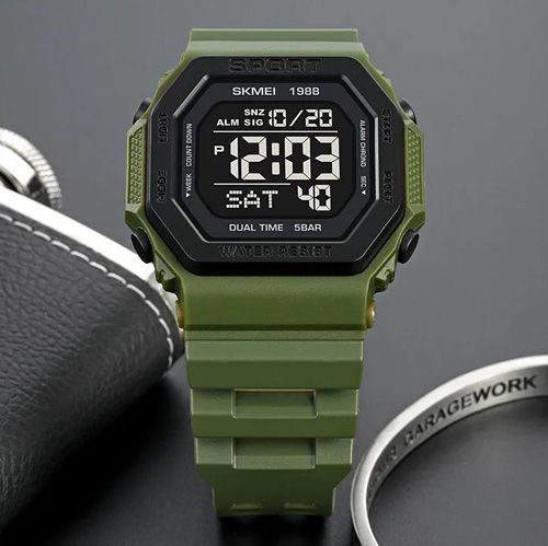 Чоловічий годинник Skmei 1988AG Army-Green