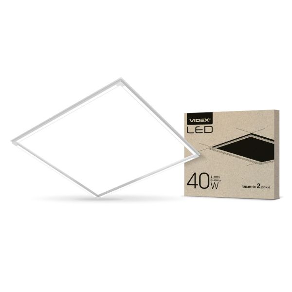 LED панель ART VIDEX 40W 4100K 2шт/упак
