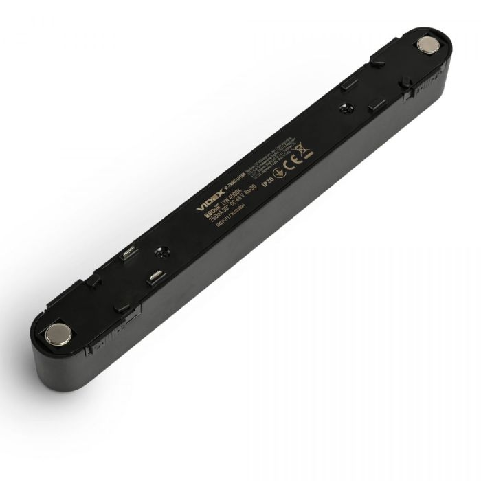 Світильник МАГНІТНИЙ трековий VIDEX LD16B 11W 4000K 48V Black