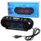 Настільний годинник з будильником VST-716-5 Blue Light