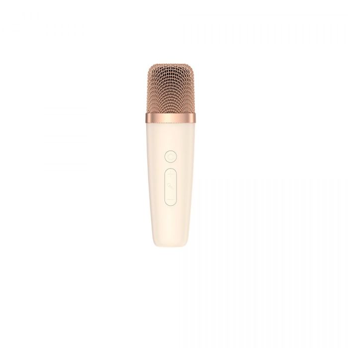 Портативна ретро колонка караоке HAVIT SK823BT 16W RGB Beige
