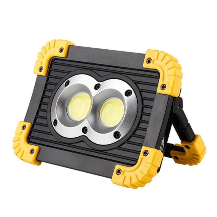 Прожектор Bailong LL802-20W-2COB+1W