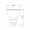 LED лампа VIDEX MR16e 6W GU10 3000K