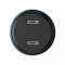 Автомобільний зарядний пристрій HAVIT HV-CC2014 60W 2xUSB-C Black