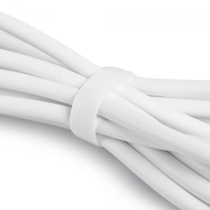 Мережевий подовжувач VIDEX ONCORD з/з 4п 3м (3x1.5мм) з кнопкою White