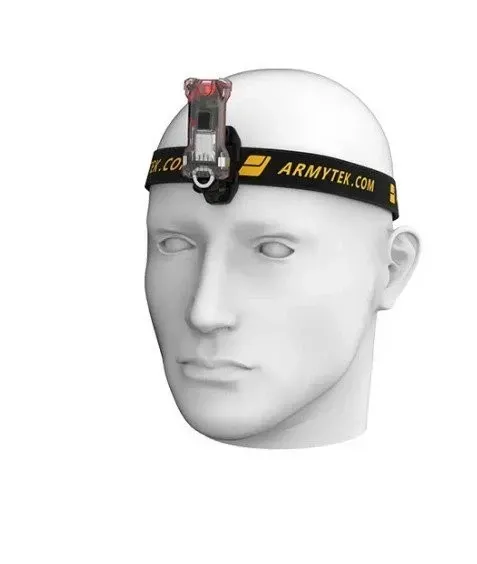 Налобний світлодіодний ліхтарик Armytek Zippy Extended Set WR Red 120Lm 5000K