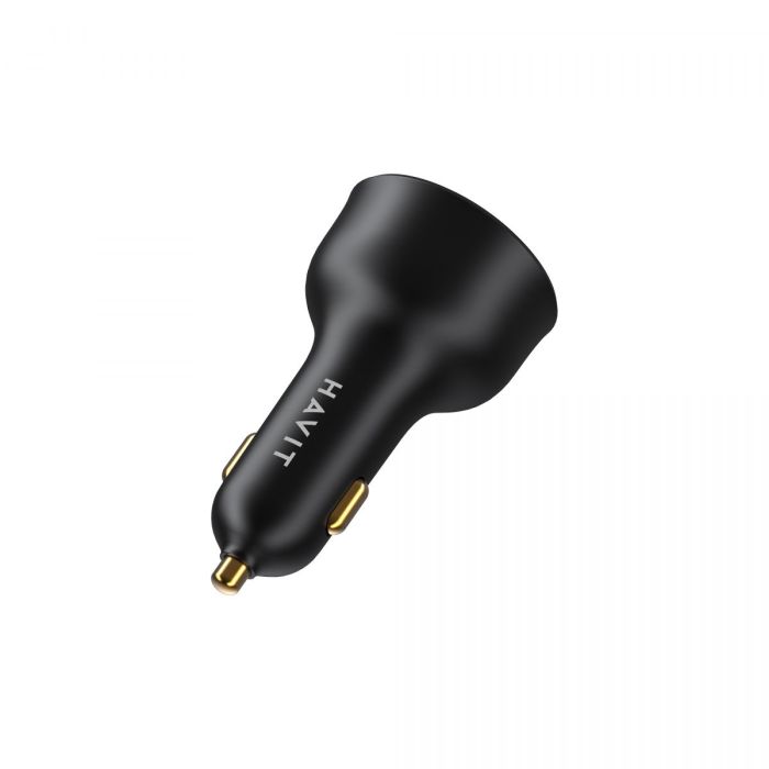 Автомобільний зарядний пристрій HAVIT HV-CC100W 100W USB+USB-C