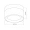 LED світильник IP65 круглий VIDEX BHD01 9W 2800-4000-6000K White