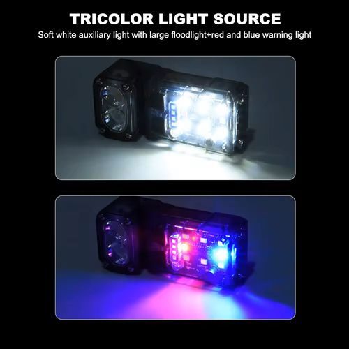 Ліхтар налобний X52-2LED+6SMD