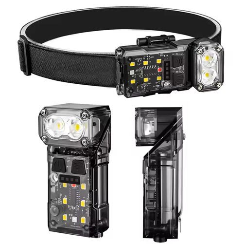 Ліхтар налобний X52-2LED+6SMD