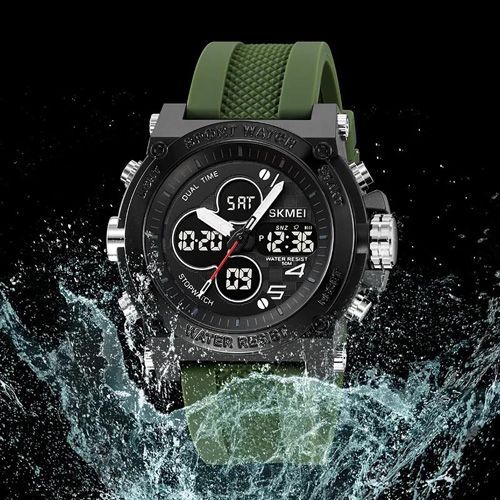 Чоловічий годинник Skmei 2065AG Army Green
