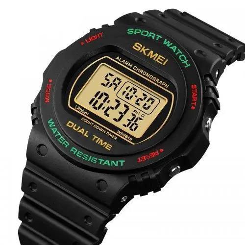 Чоловічий годинник Skmei 1776BKGD Black-Gold