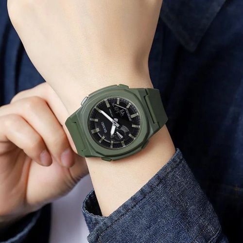 Чоловічий годинник Skmei 2091AGBK Army Green Black