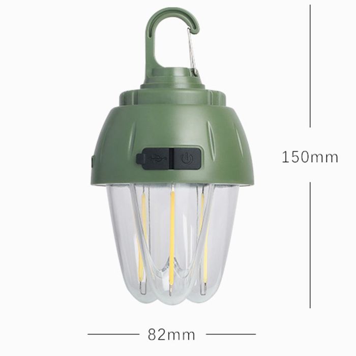Ліхтар кемпінг 899-SMD(RGB)+COB