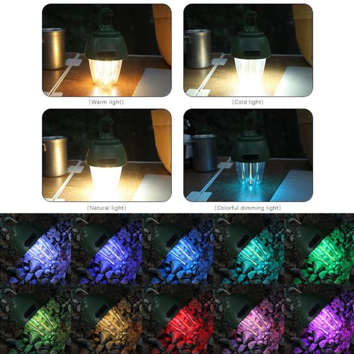 Ліхтар кемпінг 899-SMD(RGB)+COB