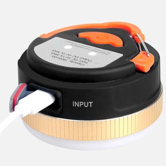 Ліхтар кемпінг YD-7-7SMD(white+red)