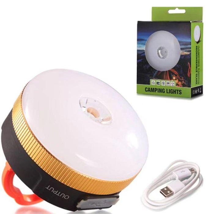 Ліхтар кемпінг YD-7-7SMD(white+red)
