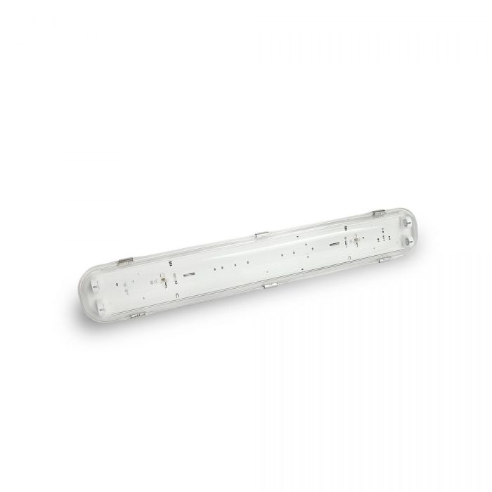 LED світильник IP65 лінійний під лампу 2хТ8 VIDEX 0,6М 220V