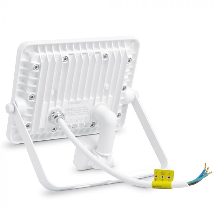 LED прожектор VIDEX F2e 30W 5000K з датчиком руху та освітленості