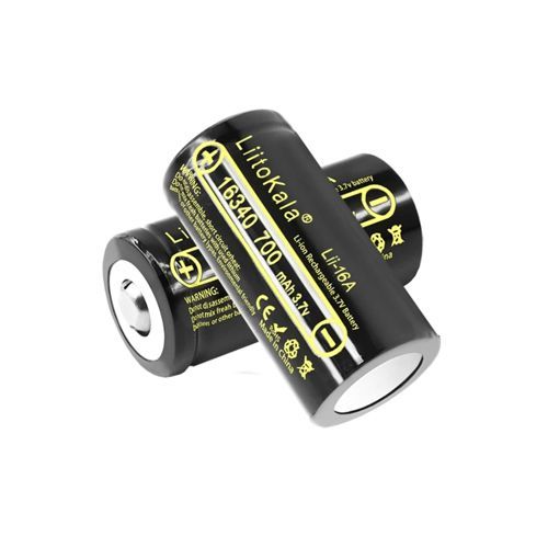 Акумулятор 16340, LiitoKala Lii-16A, 700mAh