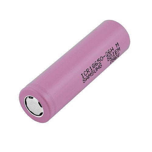 Акумулятор 18650, Samsung Li-ion, 2600mAh (ICR18650-26H M)