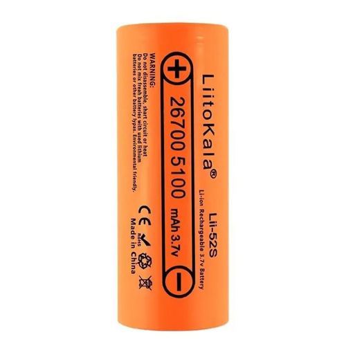 Акумулятор 26700, LiitoKala Lii-52S, 5100mAh