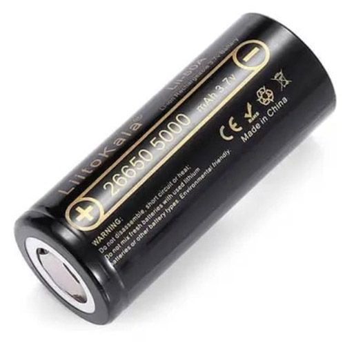 Акумулятор високострумовий 26650 LiitoKala Lii-50A 5000mAh