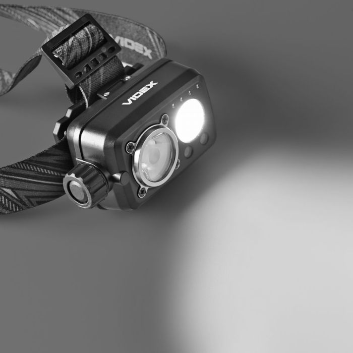 Налобний світлодіодний ліхтарик VIDEX VLF-H189 600Lm 5000K