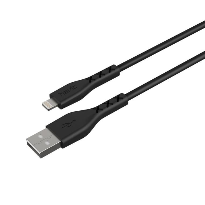Кабель HAVIT HV-H66 Lightning 1.8м Black