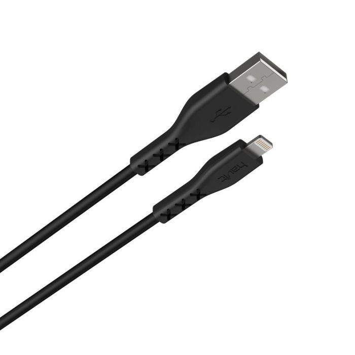 Кабель HAVIT HV-H66 Lightning 1.8м Black