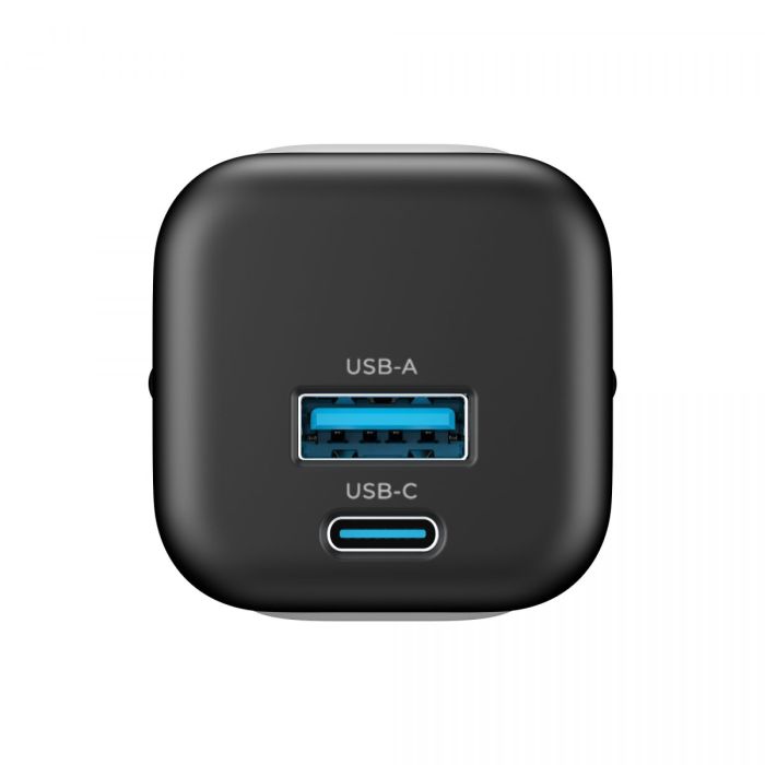 Зарядний пристрій HAVIT HV-UC230 GaN 33W USB-A+USB-C Black