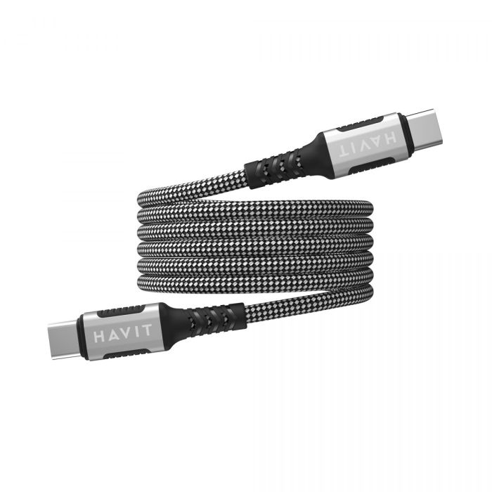 Кабель USB-C - USB-C HAVIT CB6297 PD60W 3A 1м