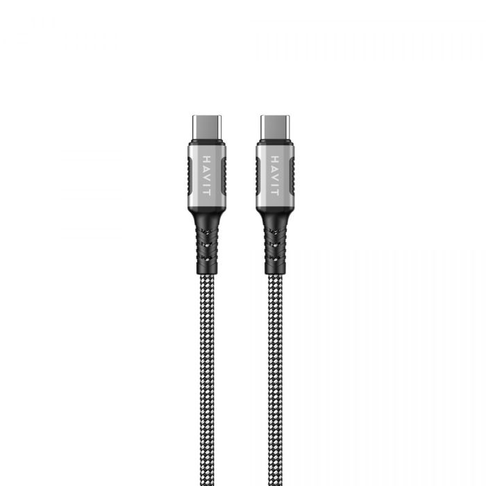 Кабель USB-C - USB-C HAVIT CB6297 PD60W 3A 1м