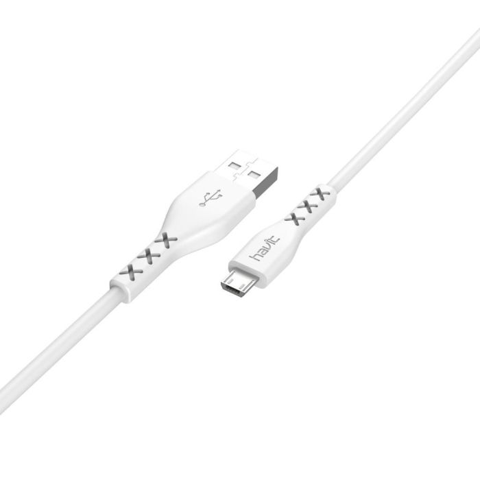 Кабель HAVIT HV-H67 Micro USB 1м White