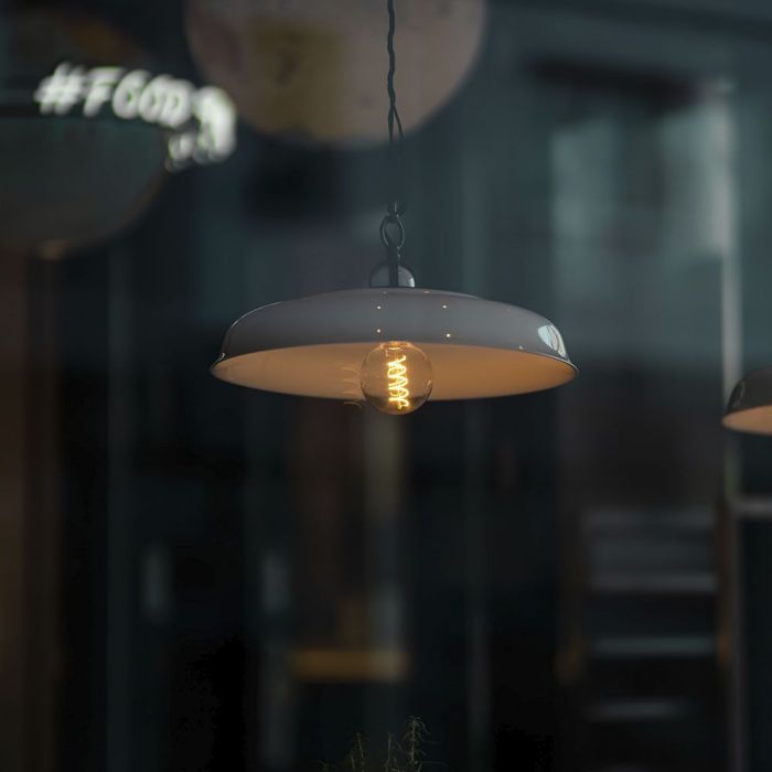 LED лампа VIDEX Filament G95FASD 5W E27 2200K
