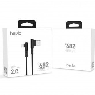 Кабель HAVIT HV-H682 Type-C 1м