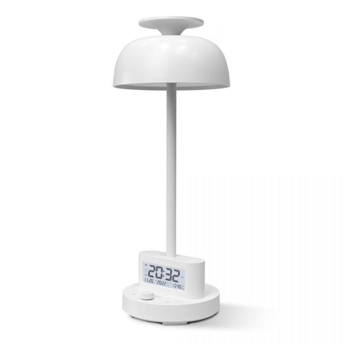 LED лампа настiльна з акумулятором VIDEX VL-TF24W 8W 4000K+RGB White