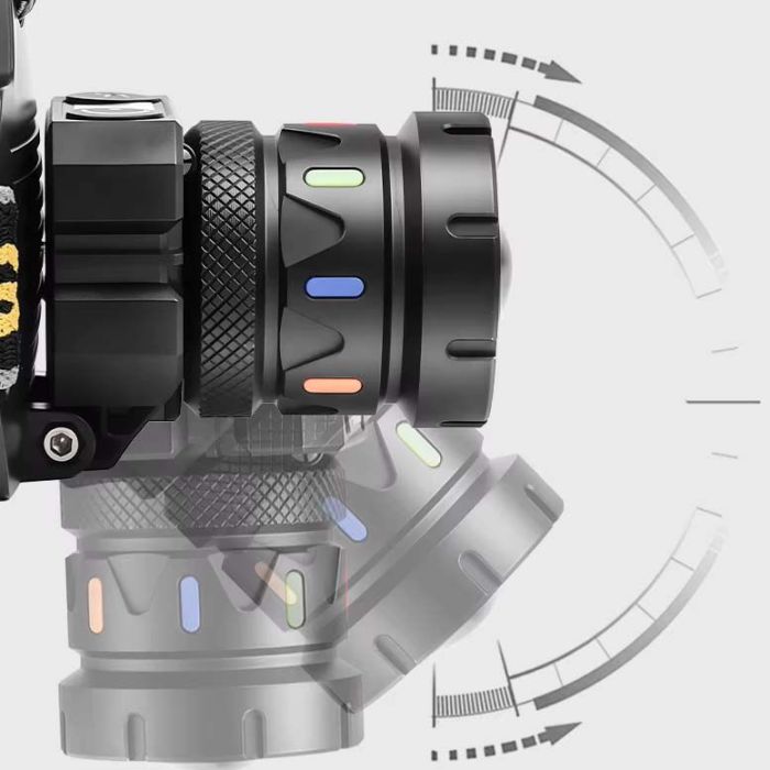 Ліхтар налобний NOXTAR BL-T701D 1000Lm 6000K