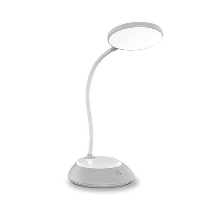 LED лампа настiльна з акумулятором TITANUM TLTF-022G 7W 3000-6500K USB сіра