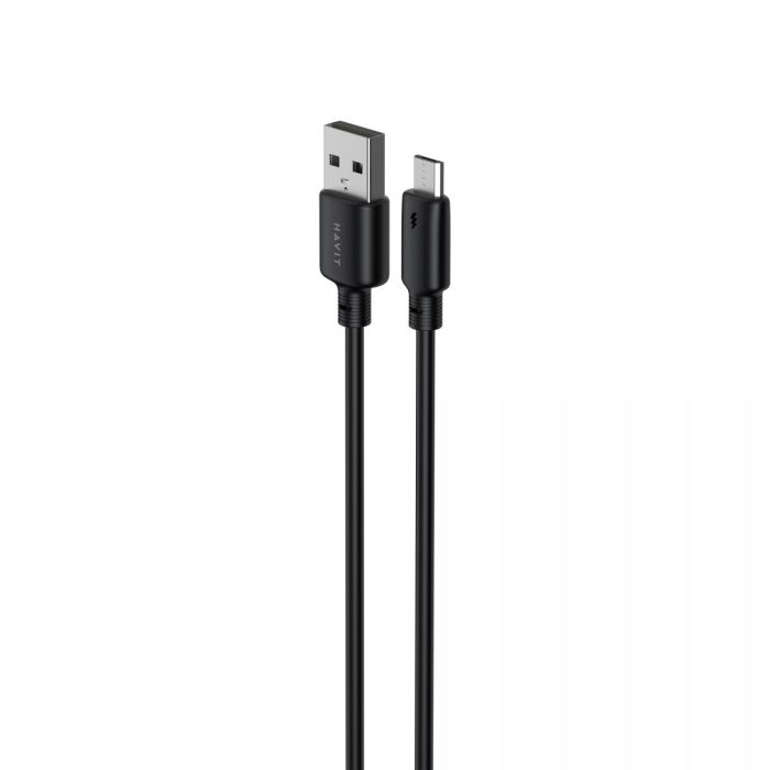 Кабель USB - Micro USB HAVIT CB300C 3A 1м Black