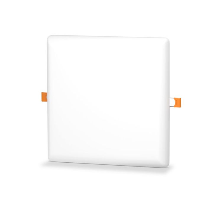 LED світильник безрамковий квадратний VIDEX 24W 4100K
