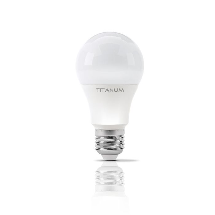 LED лампа TITANUM A60 12W E27 4100K 220V