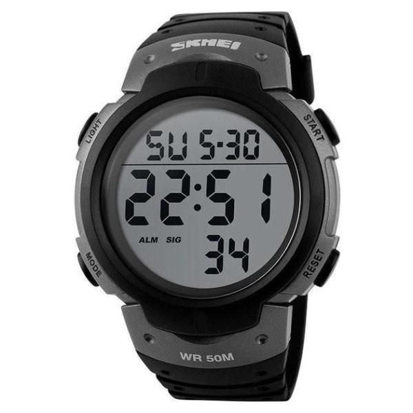 Годинник наручний чоловічий SKMEI 1068 Black-Gray