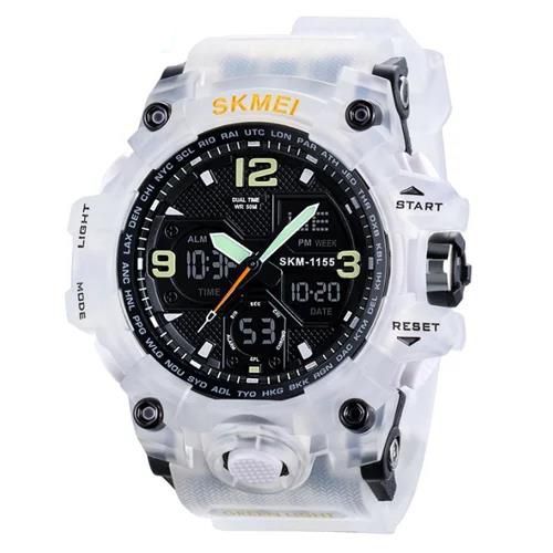 Годинник наручний чоловічий SKMEI 1155 White