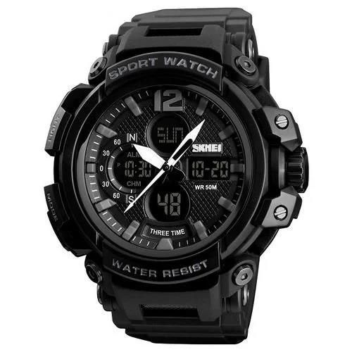 Чоловічий наручний годинник SKMEI 1343 Black