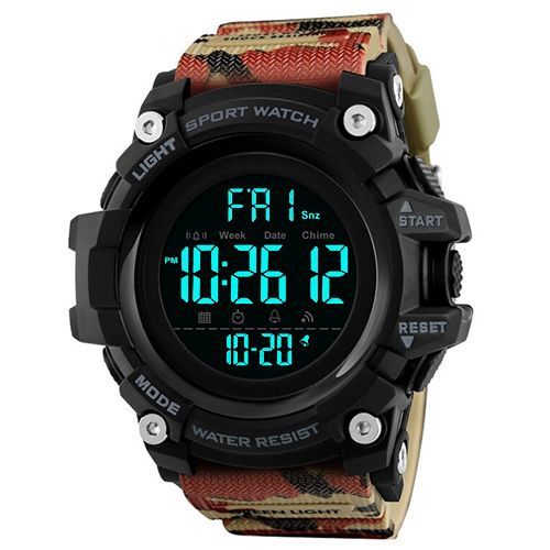 Чоловічий годинник Skmei 1384CMRD Camo
