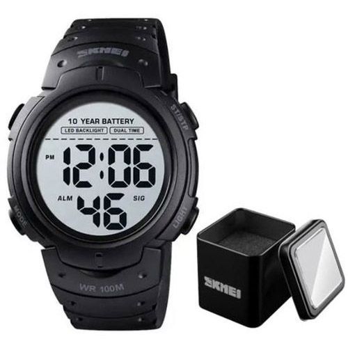 Годинник наручний чоловічий SKMEI 1560B  (Black)