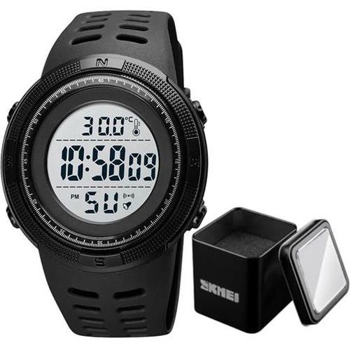 Годинник наручний чоловічий SKMEI 1681 (Black-White)