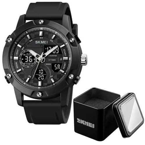 Годинник наручний чоловічий SKMEI 1757 (Black)